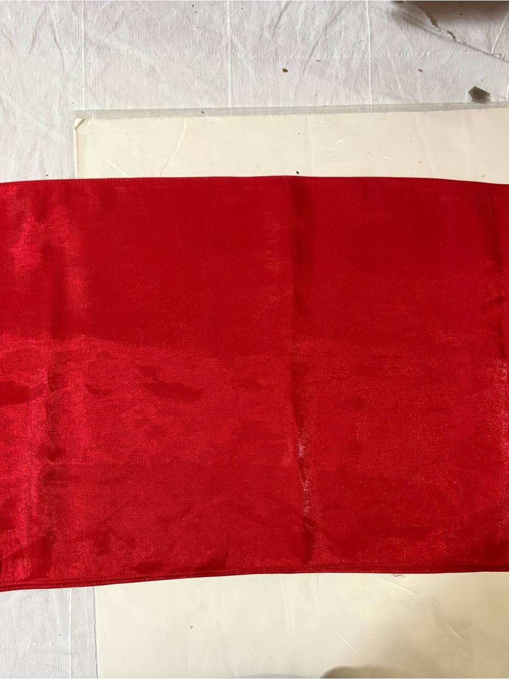 Red scarf